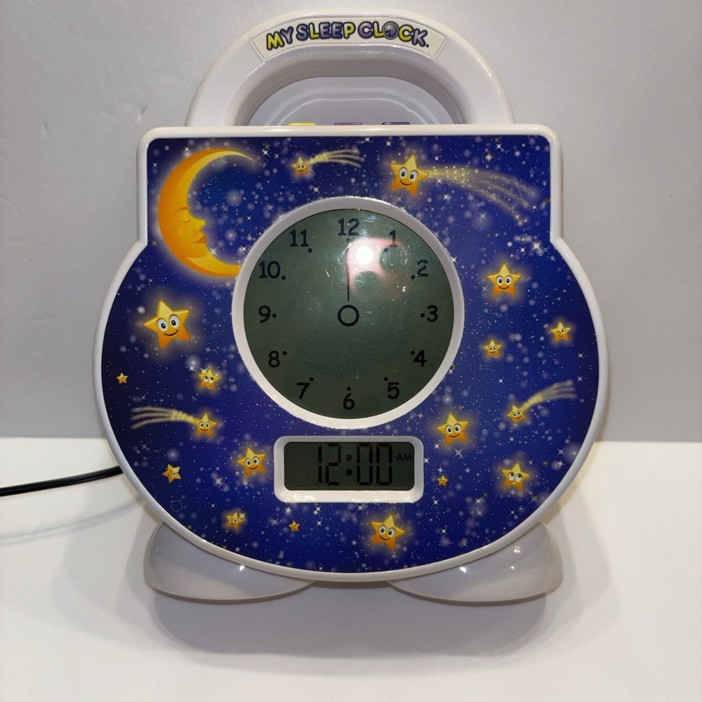My Sleep Clock Nightlight, Alarm & Nap Timer Helps Kids Sleep Pattern